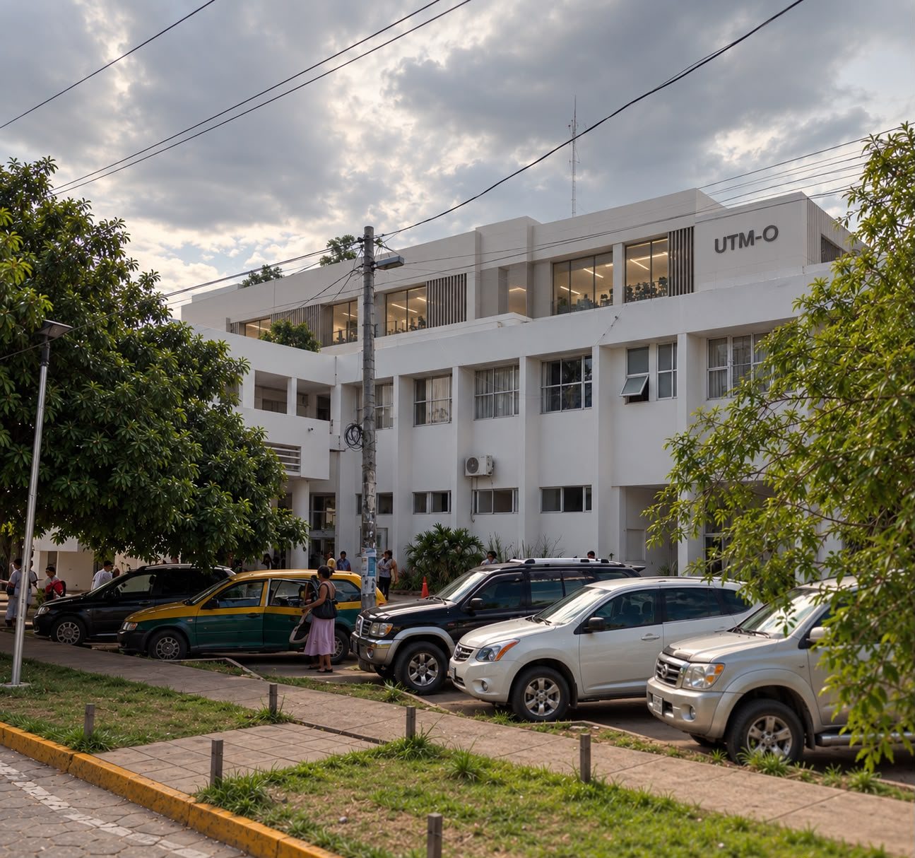 Fachada del edificio de la unidad